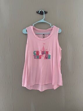 Disney Pink 'Chasing the Fun' Graphic Tank